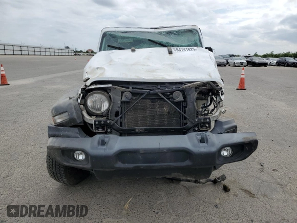 2020 Jeep Wrangler Unlimited Sport S с VIN 1C4HJXDN1LW341326, выставлен на аукционе Copart как лот 54741625 с пробегом 97 100 миль миль и Списание • Salvage title. История ставок и продаж доступна на DreamBid. Изображение 5.