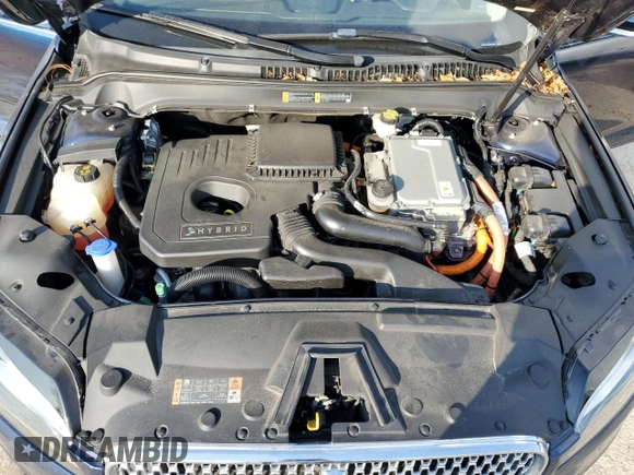 2017 Lincoln MKZ Hybrid Select with VIN 3LN6L5LU6HR656966, listed as a Copart auction lot 43932215 with 98,319 mi miles and Salvage Title. Bid and sale history available at DreamBid. Image 13.