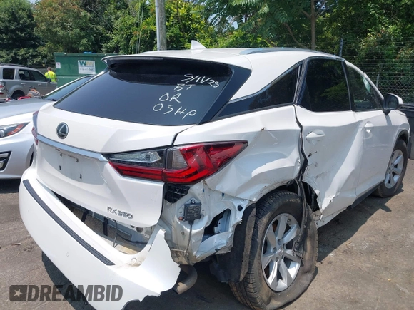 2017 Lexus RX 350 with VIN 2T2BZMCA5HC105074, listed as a IAAI auction lot 42404022 with 149,876 mi miles and . Bid and sale history available at DreamBid. Image 4.
