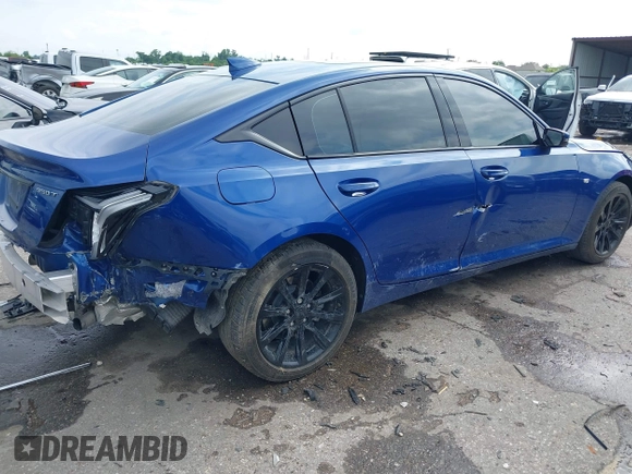 2023 Cadillac CT5 Luxury with VIN 1G6DW5RK2P0113186, listed as a IAAI auction lot 42099816 with 37,530 mi miles and . Bid and sale history available at DreamBid. Image 4.