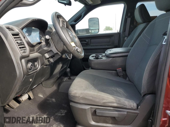 2022 Ram 2500 Tradesman with VIN 3C6UR5HL6NG178864, listed as a Copart auction lot 43169195 with 536,785 mi miles and Salvage title. Bid and sale history available at DreamBid. Image 7.