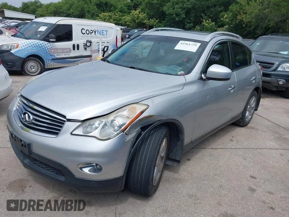 2008 Infiniti EX Journey z VIN JNKAJ09E28M302909, wystawiony jako IAAI lot #42361759 z przebiegiem 166 432 mil mil oraz . Historia ofert i sprzedaży dostępna na DreamBid. Obrazek 2.
