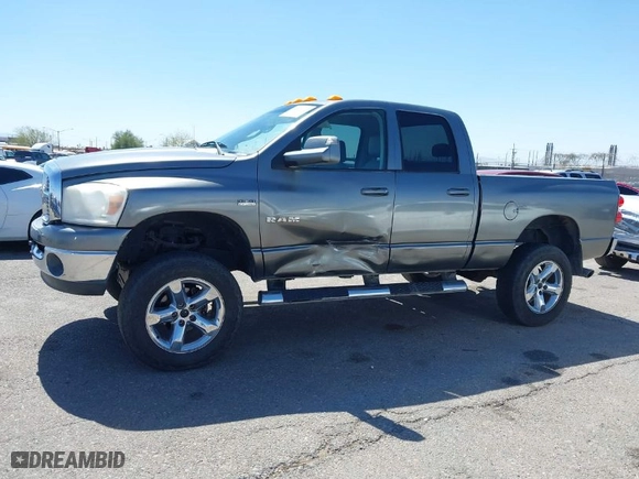 2008 Dodge Ram 1500 SLT with VIN 1D7HU18248J238366, listed as a IAAI auction lot 41809277 with 236,605 mi miles. Bid and sale history available at carsss.com. Image 6.