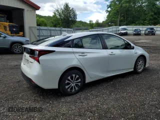 2022 Toyota Prius LE with VIN JTDL9MFUXN3038720, listed as a Copart auction lot 61212455 with 66,669 mi miles and Salvage title. Bid and sale history available at DreamBid. Image 3.
