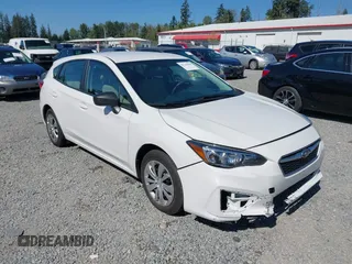 2019 Subaru Impreza with VIN 4S3GTAA60K1751594, listed as a IAAI auction lot 42766468 with 34,305 mi miles and . Bid and sale history available at DreamBid. Image 1.