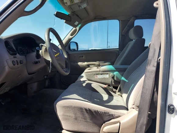 2003 Toyota Tundra SR5 with VIN 5TBRT34193S349381, listed as a Copart auction lot 49824795 with 158,620 mi miles and Salvage Title. Bid and sale history available at carsss.com. Image 7.