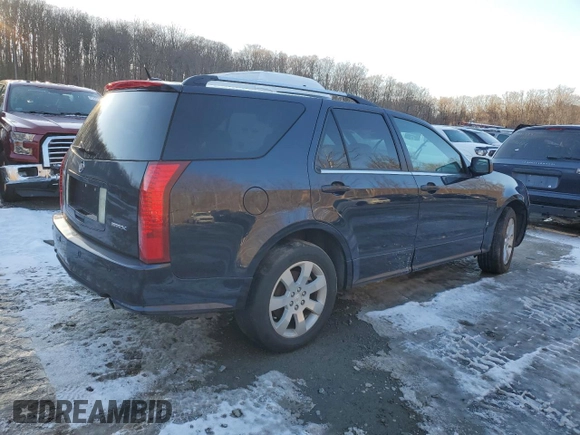 2007 Cadillac SRX with VIN 1GYEE63A270134107, listed as a Copart auction lot 88247655 with 0 mi miles and Salvage Title. Bid and sale history available at carsss.com. Image 3.