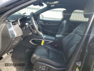 2022 Jaguar F-Pace S with VIN SADCJ2EX4NA702078, listed as a Copart auction lot 47870355 with 55,530 mi miles and Salvage title. Bid and sale history available at DreamBid. Image 7.