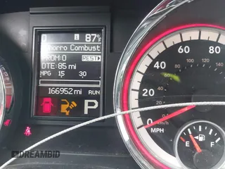 2013 Dodge Durango SXT with VIN 1C4RDHAG4DC686389, listed as a IAAI auction lot 42440260 with 166,952 mi miles and . Bid and sale history available at DreamBid. Image 7.