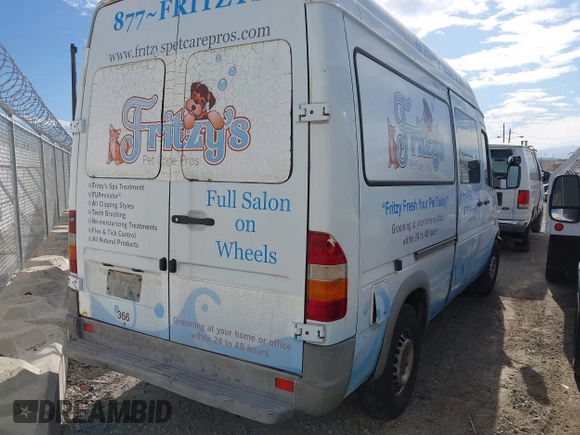 2006 Dodge Sprinter with VIN WD0PD644965929822, listed as a IAAI auction lot 41612248 with Not Provided miles and . Bid and sale history available at DreamBid. Image 4.