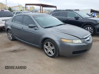 2004 Acura TL with VIN 19UUA66264A056178, listed as a IAAI auction lot 42078877 with 236,696 mi miles. Bid and sale history available at carsss.com. Image 1.