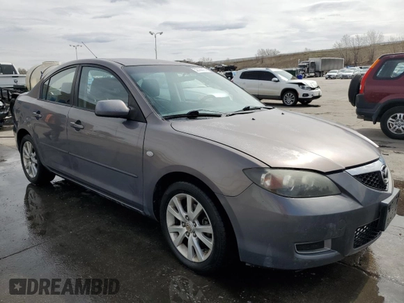 2008 Mazda 3 i Touring with VIN JM1BK32F281863474, listed as a Copart auction lot 52335015 with 177,817 mi miles and Salvage Title. Bid and sale history available at carsss.com. Image 4.