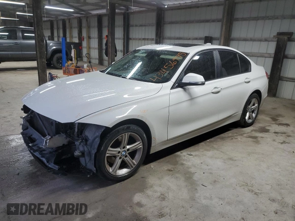 2013 BMW 3 Series 328i with VIN WBA3A5C55DF355390, listed as a Copart auction lot 43456995 with 183,641 mi miles and Clean Title. Bid and sale history available at carsss.com. Image 1.