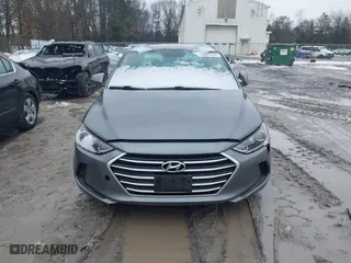 2017 Hyundai Elantra SE with VIN KMHD74LFXHU095512, listed as a IAAI auction lot 41627746 with 206,868 mi miles. Bid and sale history available at carsss.com. Image 12.
