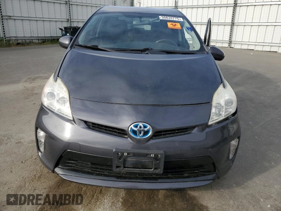 2013 Toyota Prius One with VIN JTDKN3DU8D1686426, listed as a Copart auction lot 50839775 with 115,044 mi miles and Salvage Title. Bid and sale history available at DreamBid. Image 5.