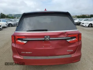 2022 Honda Odyssey Touring with VIN 5FNRL6H85NB067178, listed as a Copart auction lot 56577315 with 22,184 mi miles and Salvage title. Bid and sale history available at DreamBid. Image 6.