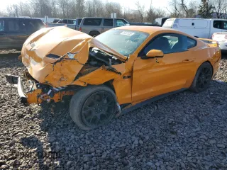 2019 Ford Mustang EcoBoost с VIN 1FA6P8TH8K5124714, выставлен на аукционе Copart как лот 46337555 с пробегом 41 242 миль миль и Списание • Salvage title. История ставок и продаж доступна на DreamBid. Изображение 1.