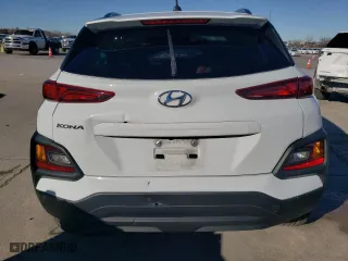 2021 Hyundai Kona SEL with VIN KM8K22AA7MU694086, listed as a Copart auction lot 88086725 with 0 mi miles and Non Repairable. Bid and sale history available at carsss.com. Image 6.