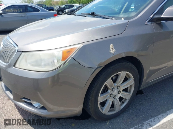 2010 Buick LaCrosse CXL with VIN 1G4GC5EG7AF197364, listed as a IAAI auction lot 42187070 with 106,078 mi miles and . Bid and sale history available at DreamBid. Image 14.