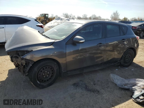 2010 Mazda 3 S Sport with VIN JM1BL1H59A1168804, listed as a Copart auction lot 47644205 with Not Provided miles and Salvage Title. Bid and sale history available at DreamBid. Image 1.