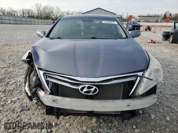 2013 Hyundai Azera with VIN KMHFH4JG4DA317104, listed as a Copart auction lot 52909875 with 125,485 mi miles and Salvage Title. Bid and sale history available at DreamBid. Image 5.