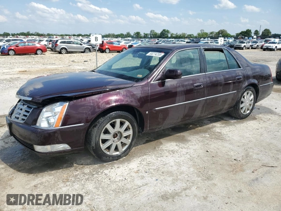 2008 Cadillac DTS 1SD z VIN 1G6KD57Y58U104142, wystawiony jako Copart lot #55274255 z przebiegiem 229 226 mil mil oraz Szkoda całkowita • Salvage title. Historia ofert i sprzedaży dostępna na DreamBid. Obrazek 1.