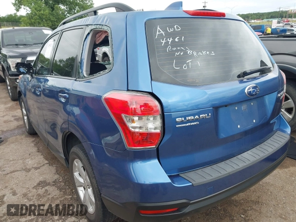 2016 Subaru Forester 2.5i with VIN JF2SJABC9GH554461, listed as a IAAI auction lot 42540211 with 66,139 mi miles and . Bid and sale history available at DreamBid. Image 3.