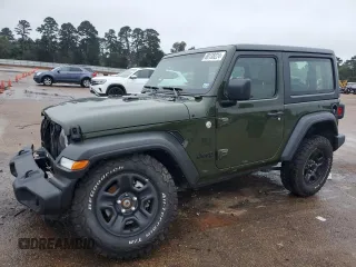 2021 Jeep Wrangler Sport with VIN 1C4GJXAGXMW701082, listed as a Copart auction lot 80138224 with 31,102 mi miles and Salvage Title. Bid and sale history available at DreamBid. Image 1.