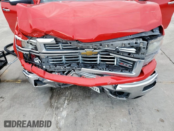 2014 Chevrolet Silverado 1500 LT with VIN 3GCUKREC2EG291896, listed as a Copart auction lot 46988045 with 143,810 mi miles and Salvage Title. Bid and sale history available at DreamBid. Image 12.