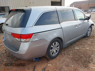 2017 Honda Odyssey EX-L with VIN 5FNRL5H69HB020233, listed as a IAAI auction lot 41522030 with 188,418 mi miles and . Bid and sale history available at DreamBid. Image 4.