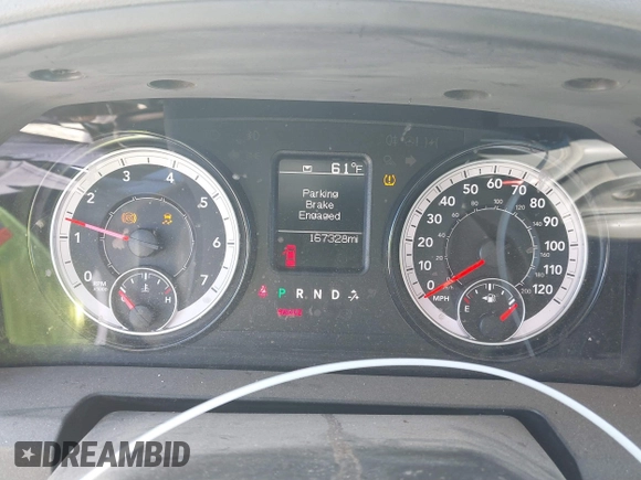 2020 Ram 1500 Classic Tradesman with VIN 1C6RR6FG9LS128953, listed as a IAAI auction lot 41813742 with 167,328 mi miles. Bid and sale history available at carsss.com. Image 7.
