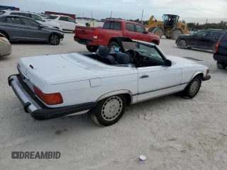 1988 Mercedes-Benz 560 560SL with VIN WDBBA48D3JA086077, listed as a Copart auction lot 77017824 with 169,123 mi miles and Salvage Title. Bid and sale history available at carsss.com. Image 3.