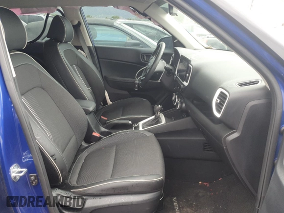 2023 Hyundai Venue Limited with VIN KMHRC8A35PU259250, listed as a Copart auction lot 61553225 with 19,087 mi miles and Salvage title. Bid and sale history available at DreamBid. Image 7.