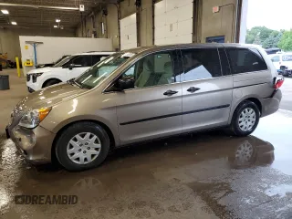 2009 Honda Odyssey LX с VIN 5FNRL38259B018546, выставлен на аукционе Copart как лот 62142015 с пробегом 162 459 миль миль и Списание • Salvage title. История ставок и продаж доступна на DreamBid. Изображение 1.