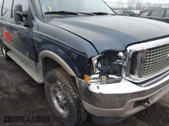 2002 Ford Excursion Limited с VIN 1FMNU43SX2EA77555, выставлен на аукционе IAAI как лот 41526308 с пробегом 274 040 миль миль и . История ставок и продаж доступна на DreamBid. Изображение 6.
