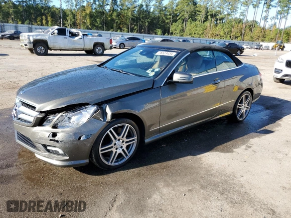 2011 Mercedes-Benz E-Class E 550 with VIN WDDKK7CF1BF043196, listed as a Copart auction lot 76523434 with 0 mi miles and Salvage Title. Bid and sale history available at carsss.com. Image 1.