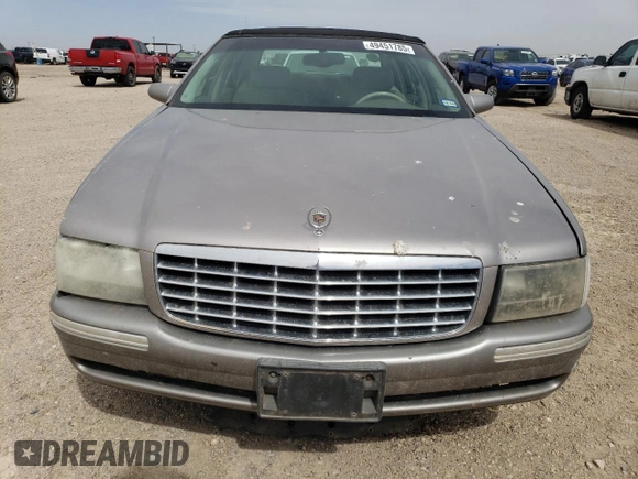 1998 Cadillac DeVille with VIN 1G6KD54Y2WU797558, listed as a Copart auction lot 49451785 with 85,899 mi miles and Salvage Title. Bid and sale history available at carsss.com. Image 5.