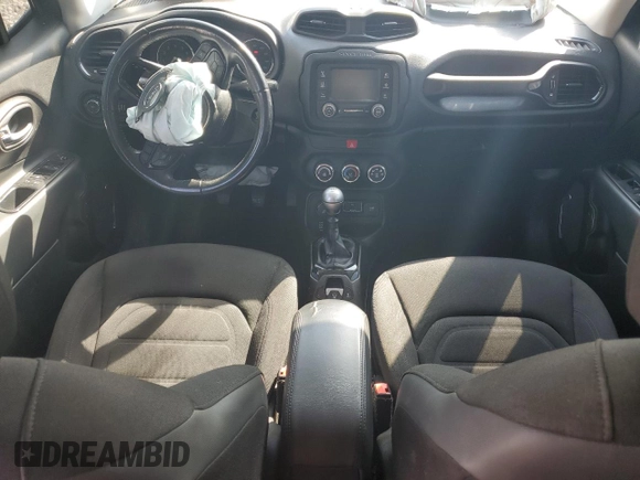 2017 Jeep Renegade Altitude with VIN ZACCJBBH6HPG29616, listed as a Copart auction lot 48911005 with 121,526 mi miles and Salvage title. Bid and sale history available at DreamBid. Image 8.
