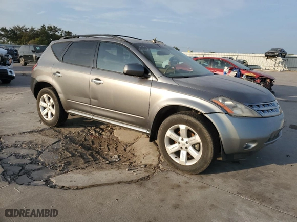 2006 Nissan Murano S with VIN JN8AZ08TX6W412414, listed as a Copart auction lot 68892454 with 152,540 mi miles and Salvage Title. Bid and sale history available at carsss.com. Image 4.