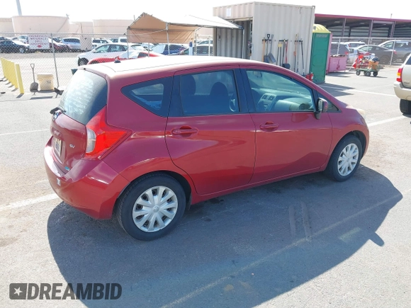 2014 Nissan Note SV with VIN 3N1CE2CP2EL394424, listed as a IAAI auction lot 41370421 with 102,988 mi miles and . Bid and sale history available at DreamBid. Image 4.