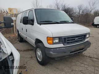 2007 Ford Econoline Cargo with VIN 1FTSE34L17DA94456, listed as a Copart auction lot 88156625 with 20,594 mi miles and Clean Title. Bid and sale history available at carsss.com. Image 4.