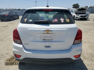 2020 Chevrolet Trax LS with VIN KL7CJKSB7LB065079, listed as a Copart auction lot 62301365 with 64,325 mi miles and Salvage title. Bid and sale history available at DreamBid. Image 6.