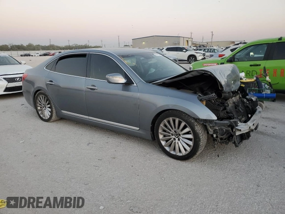 2016 Hyundai Equus Signature z VIN KMHGH4JH6GU101223, wystawiony jako Copart lot #75512034 z przebiegiem 66 921 mil mil oraz Szkody całkowita. Historia ofert i sprzedaży dostępna na DreamBid. Obrazek 4.