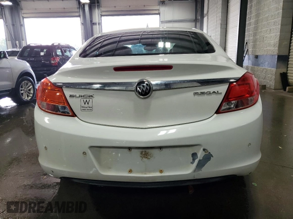 2012 Buick Regal Premium 1 with VIN 2G4GS5EK6C9194393, listed as a Copart auction lot 67400884 with 146,780 mi miles and Salvage Title. Bid and sale history available at carsss.com. Image 6.