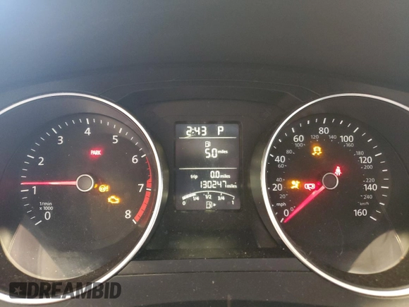 2015 Volkswagen Jetta SE with VIN 3VWD17AJ5FM256703, listed as a Copart auction lot 62699375 with 130,247 mi miles and Salvage title. Bid and sale history available at DreamBid. Image 9.