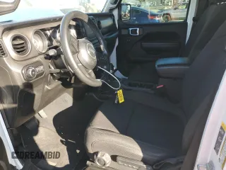 2022 Jeep Wrangler Unlimited Sport S with VIN 1C4HJXDN1NW150976, listed as a Copart auction lot 82924444 with 41,765 mi miles and Salvage Title. Bid and sale history available at carsss.com. Image 7.