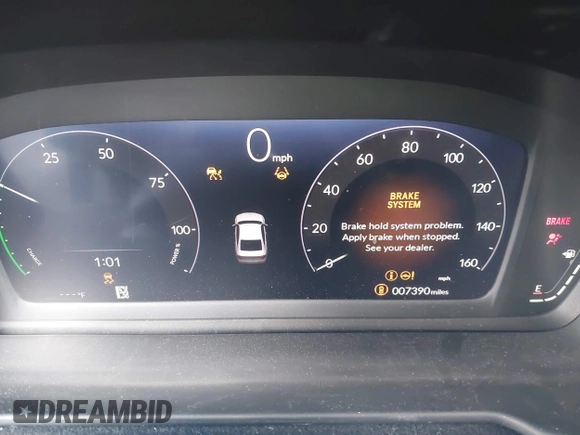 2024 Honda Accord Sport-L with VIN 1HGCY2F79RA065783, listed as a IAAI auction lot 42059481 with 7,390 mi miles and . Bid and sale history available at DreamBid. Image 7.
