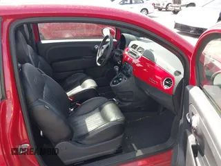 2015 FIAT 500 Turbo with VIN 3C3CFFHH2FT648125, listed as a IAAI auction lot 41835574 with 111,197 mi miles. Bid and sale history available at carsss.com. Image 5.