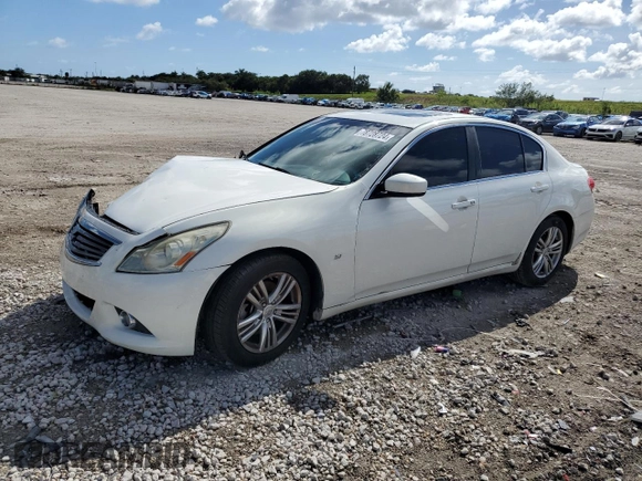 2015 Infiniti Q40 with VIN JN1CV6AP2FM503692, listed as a Copart auction lot 78728724 with 132,822 mi miles and Salvage Title. Bid and sale history available at DreamBid. Image 1.