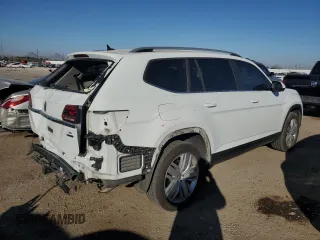 2019 Volkswagen Atlas SE z VIN 1V2UR2CA1KC512602, wystawiony jako Copart lot #83843444 z przebiegiem 79 301 mil mil oraz Szkoda całkowita • Salvage title. Historia ofert i sprzedaży dostępna na DreamBid. Obrazek 3.